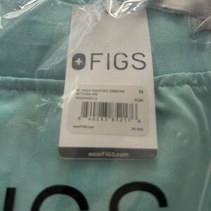 FIGS High Waisted Zamora Jogger Pants - seaglass